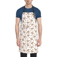 thumbnail image 1 of Goofa Labrador Retriever Dog Printed Waterproof Apron 33" Chef Aprons for Men Heavy Duty Chemical Work Apron Adjustable Bib Apron, 1 of 9