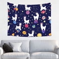thumbnail image 1 of Goofa Lama in Space Pattern Wall Tapestry for Bedroom ,29x37 Inch Tapestry Wall Hanging Bedspread Tapestry Boho Tapestry, 1 of 8