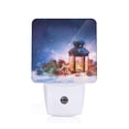 thumbnail image 1 of Goofa Lantern On Snow With Christmas Night Light, Plug-in, Dusk to Dawn Sensor, Warm White, Ambient Lighting, Ideal Kids Adults Nightlight-US, 1 of 9
