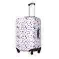 thumbnail image 1 of Goofa Lavender Flowers Pattern Luggage Covers For Suitcase,Suitcase Cover Protector Fit 18-32 Inch Luggage-Small, 1 of 9