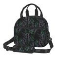 thumbnail image 1 of Goofa Lavender Flowers Pattern Lunch Bag ,Insulated Lunch Box, Small Leakproof Cooler Food Lunch Containers Reusable High Capacity Lunch Tote Bags, 1 of 8