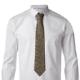 thumbnail image 1 of Goofa Leopard Print-1 Pattern Men's Necktie Classic Silk Tie Woven Jacquard Neck Ties Necktie for Business and Wedding Formal Neckties, 1 of 1