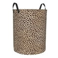 thumbnail image 1 of Goofa Leopard Print-2 Printed Circular Hamper,Laundry Basket with Handles,Storage Baskets Foldable,Large Capacity Laundry Hamper-Small, 1 of 8