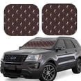 thumbnail image 1 of Goofa Leopard Print Pattern 2 Piece Car Windshield Sun Shade Foldable | Front Windshield Shade for Sun, Heat and UV Rays | Sunshade for Car Front Window-, 1 of 7