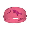 thumbnail image 1 of Goofa Leopard Print Pattern Sweatbands Sports Headband for Men & Women,Moisture Wicking Athletic headband,Breathable Sweatband,Sports accessories,Workout gear, 1 of 9