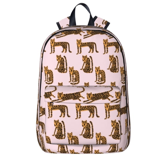 Goofa Leopard Print Printed Backpack,Laptop Backpack,Durable Anti-Theft Travel Work Backpack,Water-resistant Backpack
