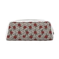 thumbnail image 1 of Goofa Leopard Print Rose Pattern Leather Pencil Case, Pencil Pouch, Pencil Bag, Pen Case, Pen Pouch, Pen Bag, Pencil Pouches, Pencil Bags,College Pencil Case, 1 of 1