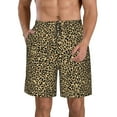 thumbnail image 1 of Goofa Leopard1 Printed Mens Swim Trunks Summer Quick Dry Short Beach Swimwear Bathing Suits-Small, 1 of 9