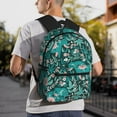 thumbnail image 1 of Goofa Lephants in the Jungle Print Casual Backpack for Women Men,Waterproof High School Bookbag,Lightweight Travel Daypack,Classic College Backpack,Laptob Backpack, 1 of 6
