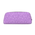 thumbnail image 1 of Goofa Lilac Glittering Pattern Leather Pencil Case, Pencil Pouch, Pencil Bag, Pen Case, Pen Pouch, Pen Bag, Pencil Pouches, Pencil Bags,College Pencil Case, 1 of 7