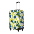 thumbnail image 1 of Goofa Lilies Flowers Pattern Luggage Covers For Suitcase,Suitcase Cover Protector Fit 18-32 Inch Luggage-Small, 1 of 9