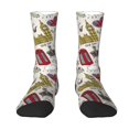 thumbnail image 1 of Goofa London Landmark1 Printed Men's Crew Socks, Soft Durable Breathable Moisture-Wicking with Odor Control Cotton socks, 1 of 9