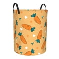 thumbnail image 1 of Goofa Love Carrot Printed Circular Hamper,Laundry Basket with Handles,Storage Baskets Foldable,Large Capacity Laundry Hamper-, 1 of 8