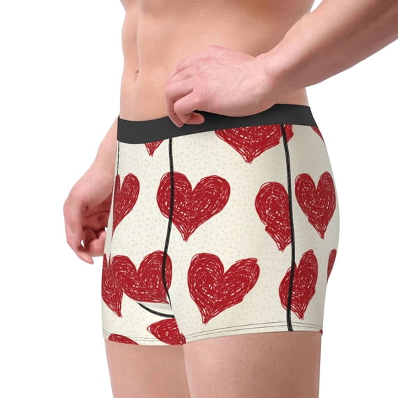 Goofa Love Printed Men's Boxer Briefs Underwear, Moisture-Wicking Underwear, Trunk,Soft and Breathable Cotton Underwear-XX-Large