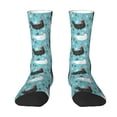 thumbnail image 1 of Goofa Lovely Roosters Printed Men's Crew Socks, Soft Durable Breathable Moisture-Wicking with Odor Control Cotton socks, 1 of 9