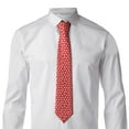 thumbnail image 1 of Goofa Maple Leaves Pattern Men's Necktie Classic Silk Tie Woven Jacquard Neck Ties Necktie for Business and Wedding Formal Neckties, 1 of 8