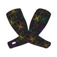 thumbnail image 1 of Goofa Mardi Gras Carnival Pattern UV Sun Protection Arm Sleeves, UPF 50 Sports Cooling Arm Compression Sleeves for Men Women Teenager, 1 of 8