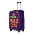 thumbnail image 1 of Goofa Mardi Gras2 Pattern Luggage Covers For Suitcase,Suitcase Cover Protector Fit 18-32 Inch Luggage-Large, 1 of 9