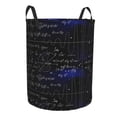 thumbnail image 1 of Goofa Mathematica Science Printed Circular Hamper,Laundry Basket with Handles,Storage Baskets Foldable,Large Capacity Laundry Hamper-Small, 1 of 8