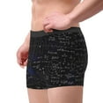 thumbnail image 1 of Goofa Mathematica Science Printed Men's Boxer Briefs Underwear, Moisture-Wicking Underwear, Trunk,Soft and Breathable Cotton Underwear-Medium, 1 of 9