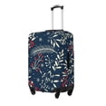 thumbnail image 1 of Goofa Merry Christmas Winter Leaves Snowflakes Pattern Luggage Covers For Suitcase,Suitcase Cover Protector Fit 18-32 Inch Luggage-Medium, 1 of 9