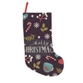thumbnail image 1 of Goofa Merry Christmas for Christmas Stockings, 18inch Xmas Hanging Stocking Decorations for Christmas Party Family Decor, 1 of 7
