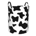 thumbnail image 1 of Goofa Milk Cow Printed Circular Hamper,Laundry Basket with Handles,Storage Baskets Foldable,Large Capacity Laundry Hamper-Medium, 1 of 8