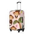 thumbnail image 1 of Goofa Monkeys Swinging from Palms Pattern Luggage Covers For Suitcase,Suitcase Cover Protector Fit 18-32 Inch Luggage-X-Large, 1 of 9