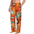 thumbnail image 1 of Goofa Monster Truck Printed Soft Pajama Pants for Men, Wide Leg Comfy Casual Lounge Yoga Pants-Large, 1 of 9