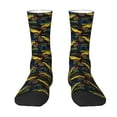 thumbnail image 1 of Goofa Monster Truck1 Printed Men's Crew Socks, Soft Durable Breathable Moisture-Wicking with Odor Control Cotton socks, 1 of 9