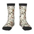 thumbnail image 1 of Goofa Mushroom Garnish Pattern Children's Crew Socks, Kids' Daily Wear and Sports Socks, Breathable Socks, Sports Socks, Moisture-Wicking Socks for Children, 1 of 6