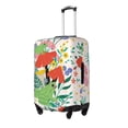 thumbnail image 1 of Goofa Mushroom and Frogs Pattern Luggage Covers For Suitcase,Suitcase Cover Protector Fit 18-32 Inch Luggage-Small, 1 of 9