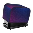 thumbnail image 1 of Goofa Neon Glitter Print Toaster Cover 2 Slice, Two Slice Bread Machine Cover Quilted Toaster Covers Bread Maker Cover Kitchen Appliance Cover, 1 of 7