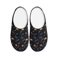 thumbnail image 1 of Goofa New Year Print Womens Mens Cotton Lightweight House Slippers , Washable Home Slippers,Indoor Comfy Bedroom Cozy Slippers-42/43, 1 of 7