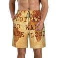 thumbnail image 1 of Goofa Not All Those Who Wander Are Lost2 Printed Mens Swim Trunks Summer Quick Dry Short Beach Swimwear Bathing Suits-, 1 of 9