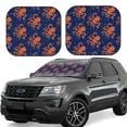 thumbnail image 1 of Goofa Octopus Pattern 2 Piece Car Windshield Sun Shade Foldable | Front Windshield Shade for Sun, Heat and UV Rays | Sunshade for Car Front Window-, 1 of 7