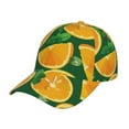 thumbnail image 1 of Goofa Orange Printed Baseball Cap for Men and Women - Adjustable Unisex Hat for Sports and Casual Wear,Sun protection Casual Outdoor Everyday Fashion Cap, 1 of 9