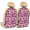 thumbnail image 1 of Goofa Orchids Flowers Pattern Car Back Seat Protector for Kids (2 Pack) ,Anti-kick Storage Mat for Car Seats,Shields from Footprints, 1 of 6