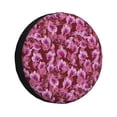 thumbnail image 1 of Goofa Orchids Flowers Pattern Universal Tire Cover for Jeep, SUV, Truck, and Trailer – Waterproof, UV-Resistant,Easy to Install, Fits 14"-17" Tires-17 inch, 1 of 6