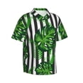 thumbnail image 1 of Goofa Palm Greenery Hawaiian Shirt for Men, Unisex Summer Beach Casual Short Sleeve Button Down Shirts,Aloha Tropical Floral print shirt-3X-Large, 1 of 9