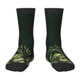 thumbnail image 1 of Goofa Palm Leaves And Exotic Birds Pattern Children's Crew Socks, Kids' Daily Wear and Sports Socks, Breathable Socks, Sports Socks, Moisture-Wicking Socks for Children, 1 of 6