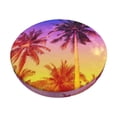 thumbnail image 1 of Goofa Palm Trees at Sunset Printed Stool Covers Round, Waterproof Round Bar Stool Covers Anti-Slip Round Bar Stool Seat Cover with Elastic Bands Durable -, 1 of 7