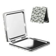 thumbnail image 1 of Goofa Palm Trees Zebra Pattern Pocket Mirror, Portable Makeup Mirror,Travel Makeup Mirror,Dual-Sided Compact Mirror,Gift Makeup Mirror-Square, 1 of 9