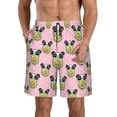 thumbnail image 1 of Goofa Panda Avocado Printed Mens Swim Trunks Summer Quick Dry Short Beach Swimwear Bathing Suits-X-Large, 1 of 9