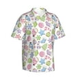 thumbnail image 1 of Goofa Pastel Christmas Cookies Hawaiian Shirt for Men, Unisex Summer Beach Casual Short Sleeve Button Down Shirts,Aloha Tropical Floral print shirt-, 1 of 9