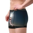 thumbnail image 1 of Goofa Peggy's Cove Lighthouse Printed Men's Boxer Briefs Underwear, Moisture-Wicking Underwear, Trunk,Soft and Breathable Cotton Underwear-Medium, 1 of 9