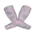 thumbnail image 1 of Goofa Pink Flamingo Pattern UV Sun Protection Arm Sleeves, UPF 50 Sports Cooling Arm Compression Sleeves for Men Women Teenager, 1 of 8