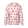 thumbnail image 1 of Goofa Pink Hearts1 Printed Women's UPF 50+ Sun Protection Hoodie Jacket Lightweight Long Sleeve Sun Shirt for Women with Pocket Hiking Outdoor-Medium, 1 of 9