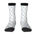 thumbnail image 1 of Goofa Playful Polar Bear Pals Printed Men's Crew Socks, Soft Durable Breathable Moisture-Wicking with Odor Control Cotton socks, 1 of 9