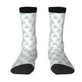thumbnail image 1 of Goofa Playful Polar Bear Pals Printed Men's Crew Socks, Soft Durable Breathable Moisture-Wicking with Odor Control Cotton socks, 1 of 9